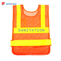 Desbatman 100% polyester safety orange anti static reflective 3m reflective mens polo shirt